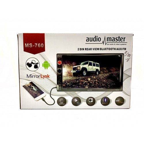 Audio Master 7 Inch Double Din Teyp MS-760