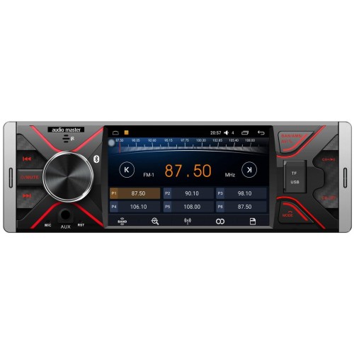 AUDİO MASTER 4 İNÇ. EKRANLI TEK DİN TEYP