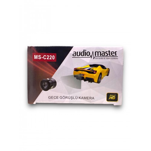 Audiomaster ms-c220 170 derece açılı gece gün kamerası